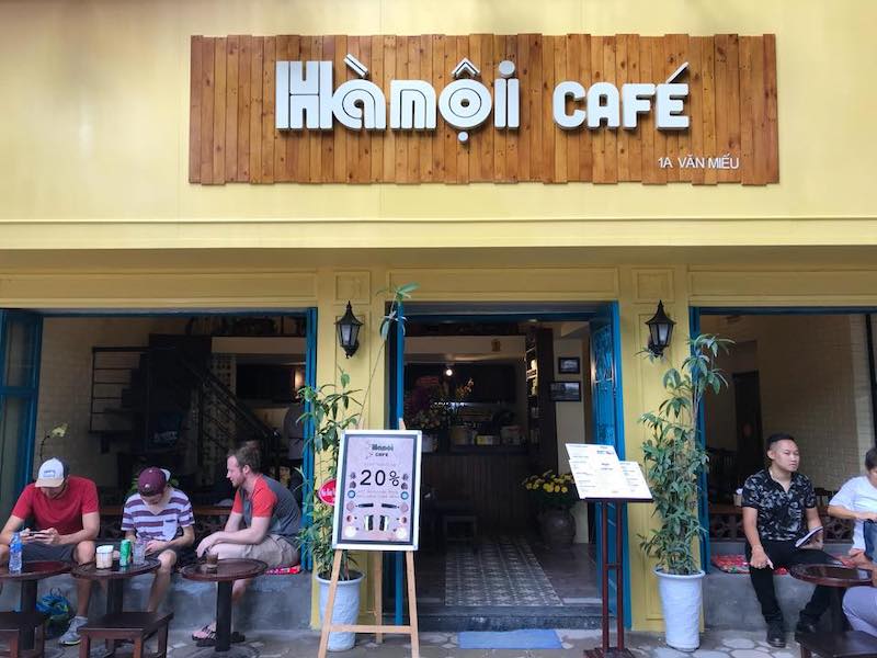 Cafe ăn trưa Hà Nội Văn Miếu
