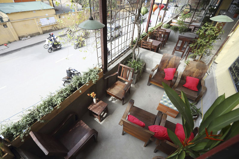 Quán cafe yên tĩnh để học bài ở Hà Nội Cư Xá