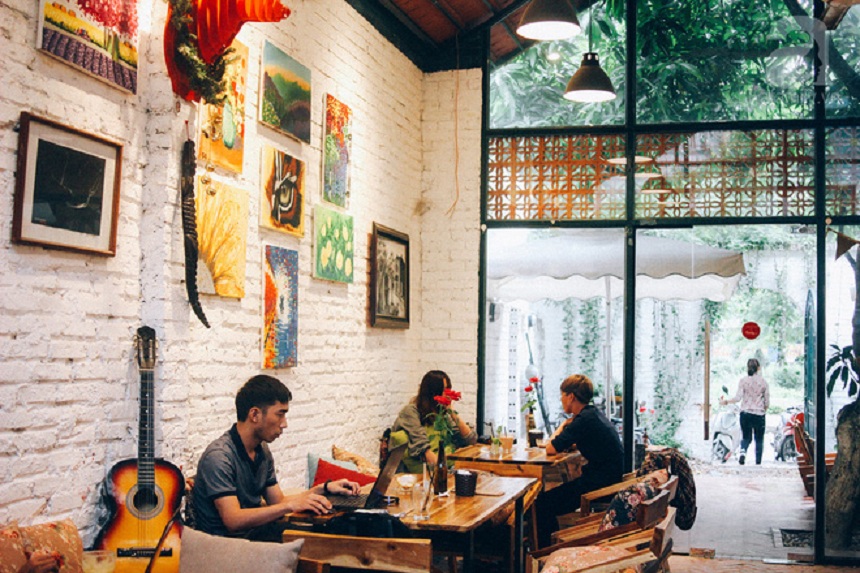 Địa điểm cafe lãng mạn ở Hà Nội Culaccino Cafe 