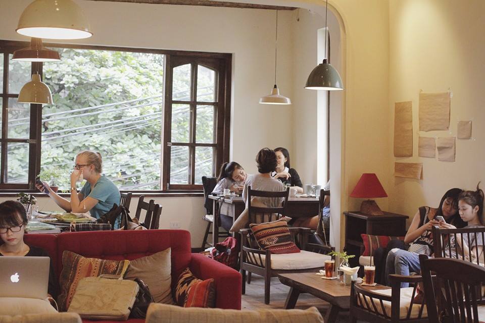 Quán cafe không gian đẹp ở Hà Nội Xofa Cafe