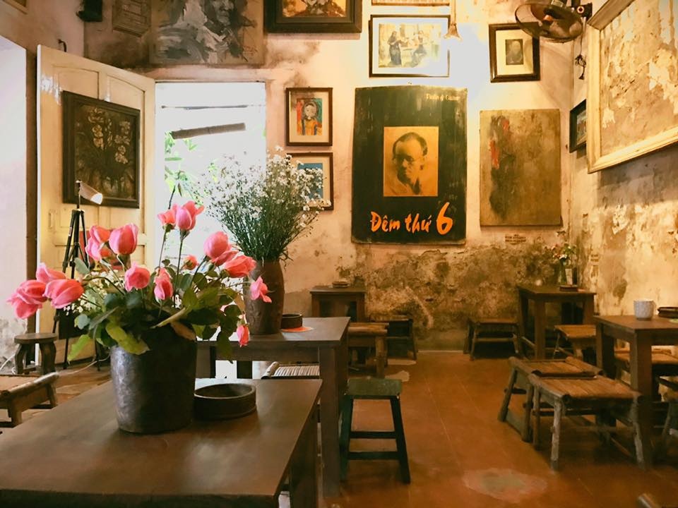 Quán cafe yên tĩnh để làm việc ở Hà Nội Cafe Cuối Ngõ