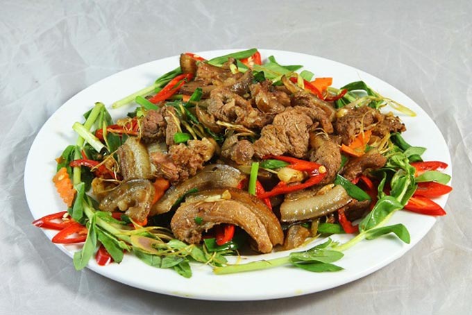 Thịt dải lợn cái bang