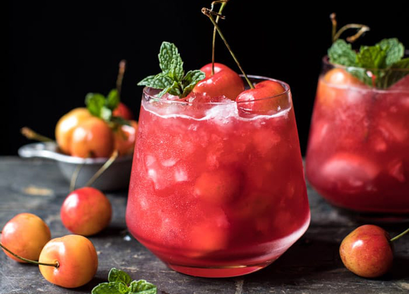 Boozy Bourbon Cherries
