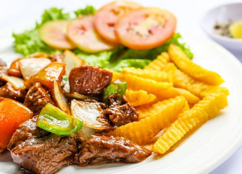Thịt cừu lúc lắc khoai tây
