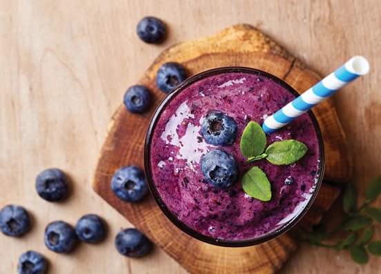 Blueberry Ice Blended