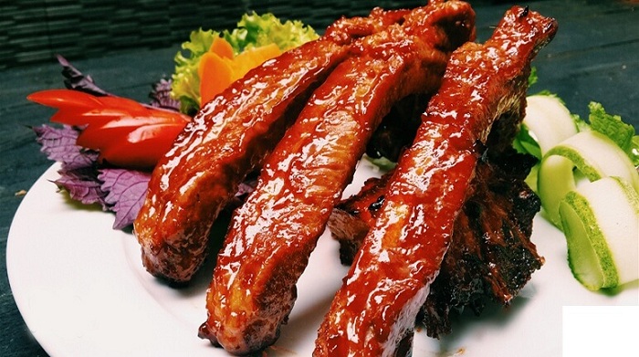 Dải sườn bò Mỹ nướng tiêu