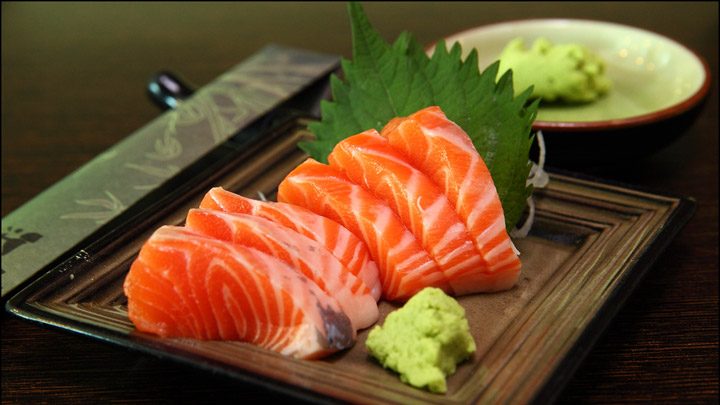 Cá hồi Sashimi