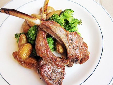 Sườn cừu nướng BBQ