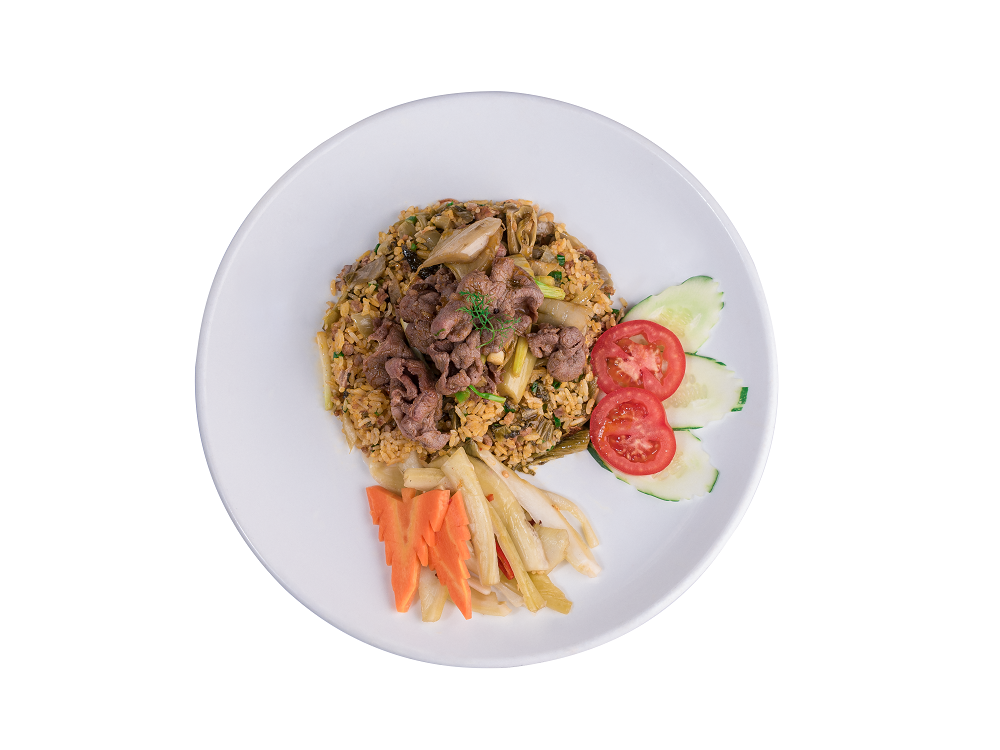 Cơm rang dưa bò phố cổ