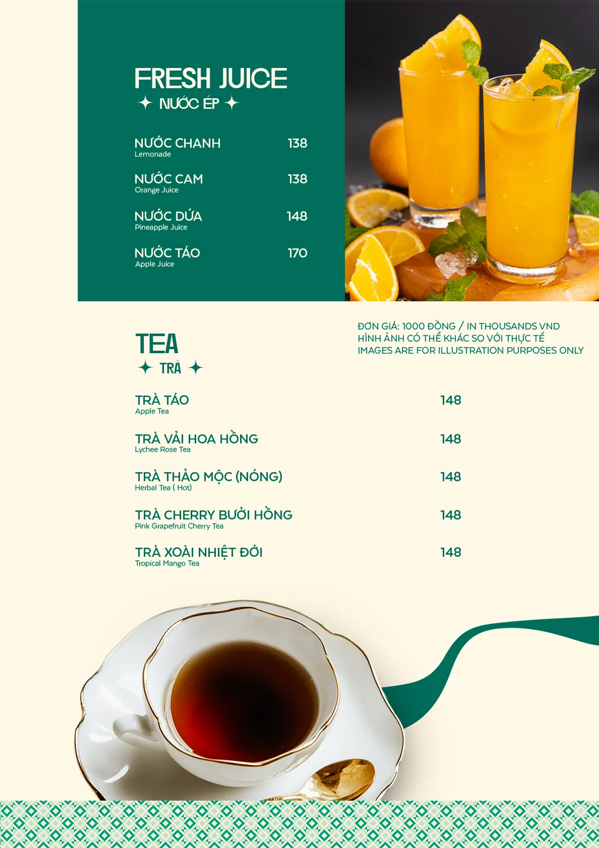 Menu trang 2